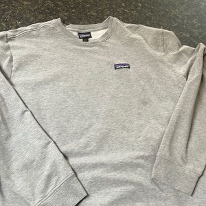 Patagonia organic cotton crewneck sweater